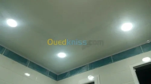  fou plafond pvc et placo platre