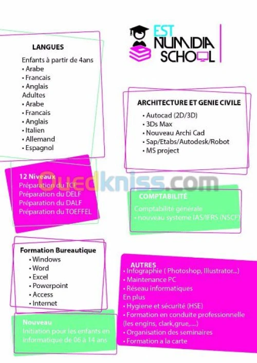 ÉCOLE DE FORMATION PROFESSIONNELLE