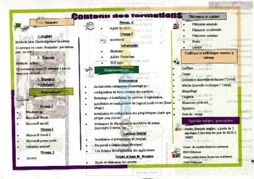 enseignement d informatique et langues