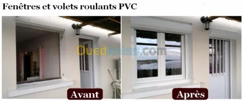 tout travaux de menuiserie alu est pvc