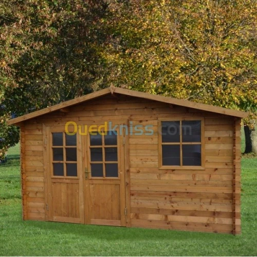 cabanes, abris de jardin et niches