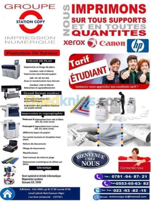 impression & Tirage de plans