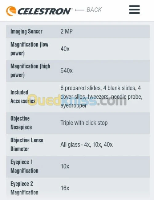 microscope 360+ avec camera