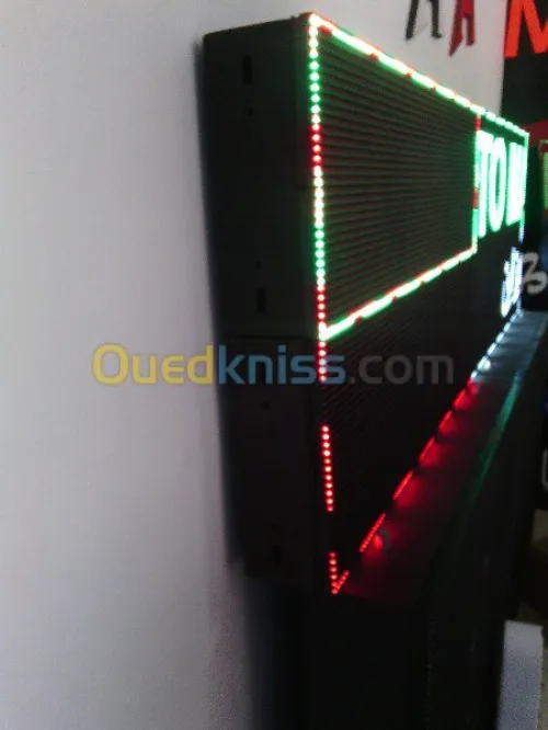 fabrication des afficheurs LED