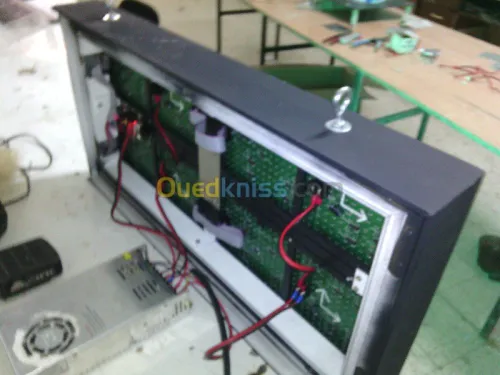 fabrication des afficheurs LED