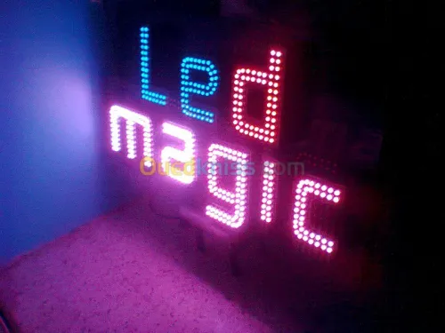 fabrication des afficheurs LED