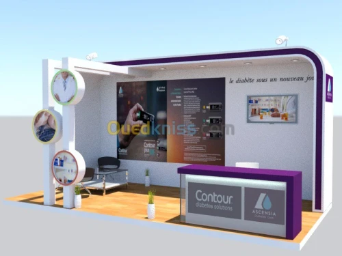 Réalisation de Stand 3D