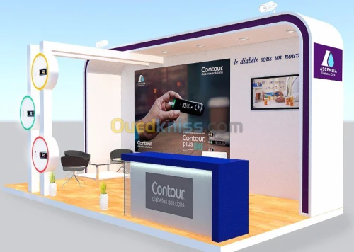 Réalisation de Stand 3D