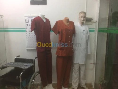 Tenue de bloc médicale , casaque 
