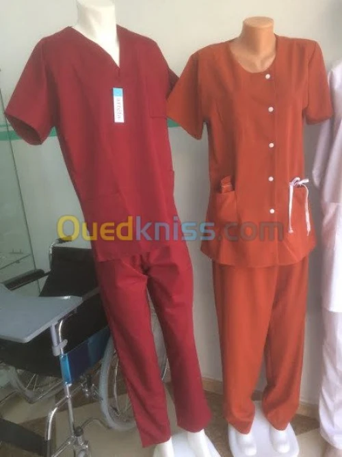 Tenue de bloc médicale , casaque 