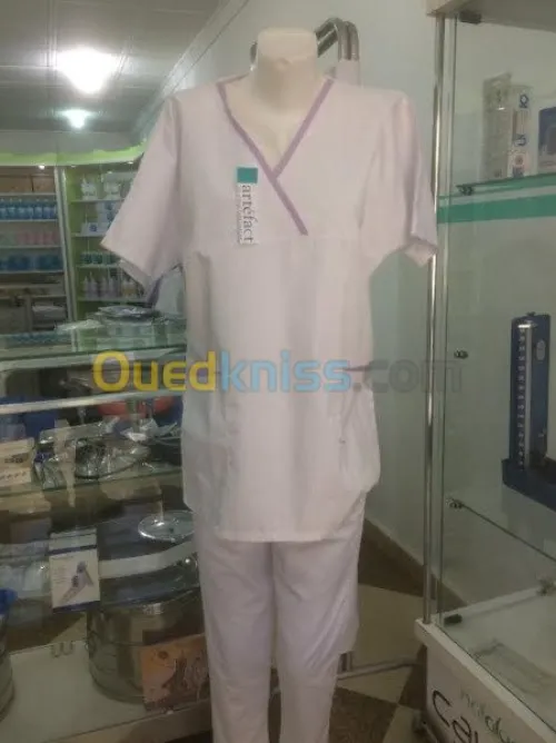 Tenue de bloc médicale , casaque 