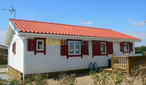 fabrication de chalet en bois