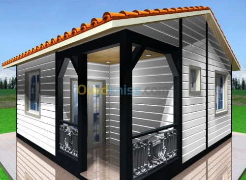 fabrication de chalet en bois