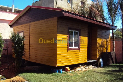 fabrication de chalet en bois