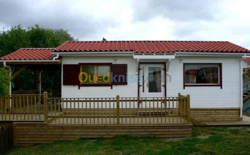 fabrication de chalet en bois