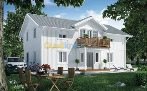 fabrication de chalet en bois