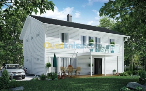 fabrication de chalet en bois