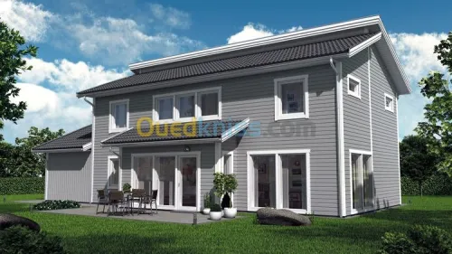 fabrication de chalet en bois