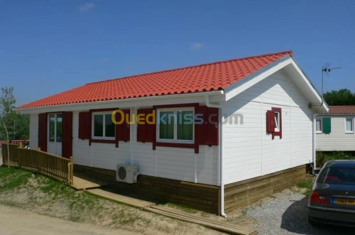 fabrication de chalet en bois