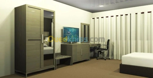 Equippement chambre d'hotel