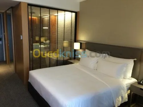 Equippement chambre d'hotel