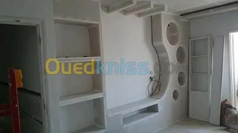 pvc . placo plat. font plafond....,
