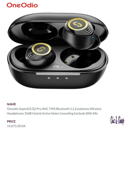 casque bluetooth casque sans fil anc casque antibruit actif écouteur sur l'oreille stéréo