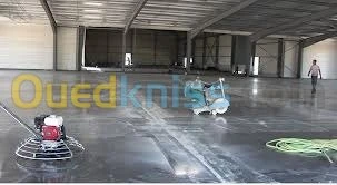 DALLAGE INDUSTRIEL  Et résine époxy