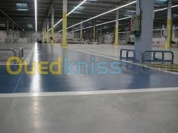 DALLAGE INDUSTRIEL  Et résine époxy