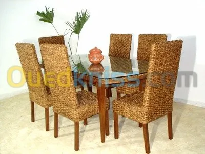 fabrication des meubles bois et rotin 