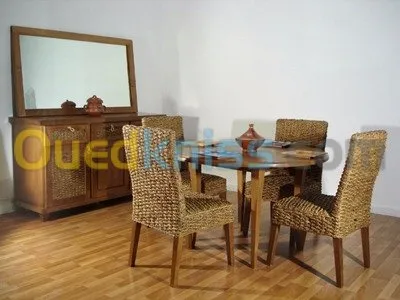 fabrication des meubles bois et rotin 