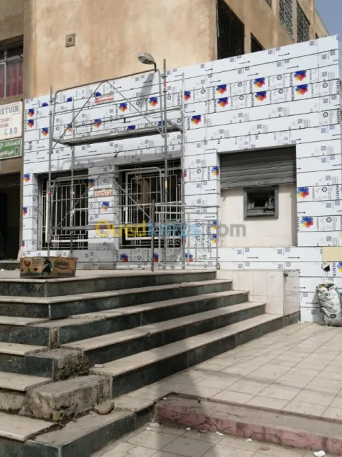 aménagement et revetement de facade 