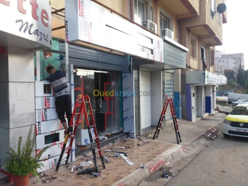 aménagement et revetement de facade 