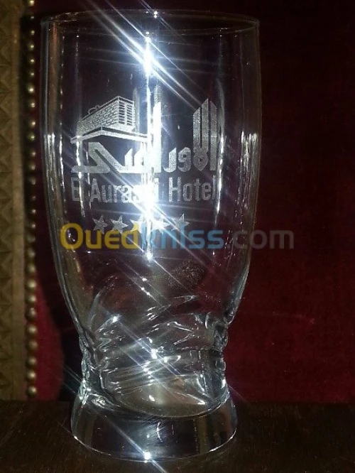 GRAVURE LASER SUR VERRES