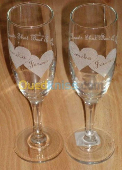 GRAVURE LASER SUR VERRES