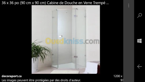 fourniture et pose verre trompé 