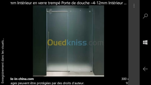 fourniture et pose verre trompé 