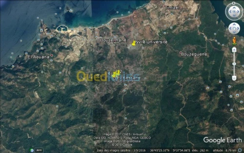 Vente Terrain Jijel El aouana