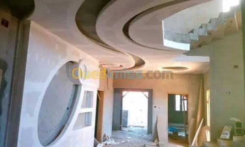 faux plafond Ba13 décoration peinture 