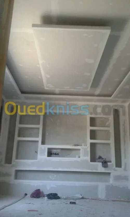 faux plafond Ba13 décoration peinture 