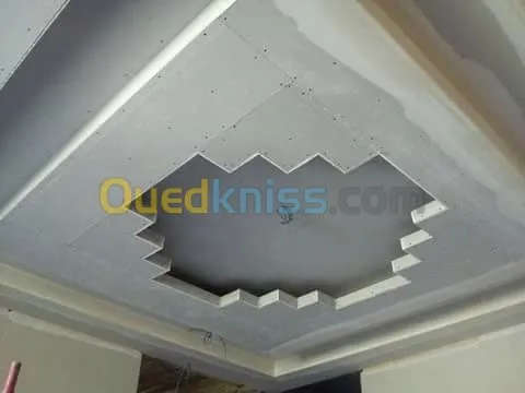 faux plafond Ba13 décoration peinture 