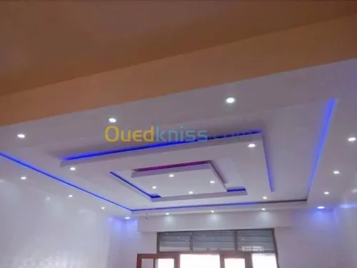 faux plafond Ba13 décoration peinture 