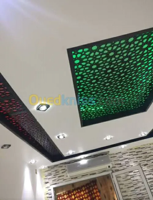 faux plafond Ba13 décoration peinture 