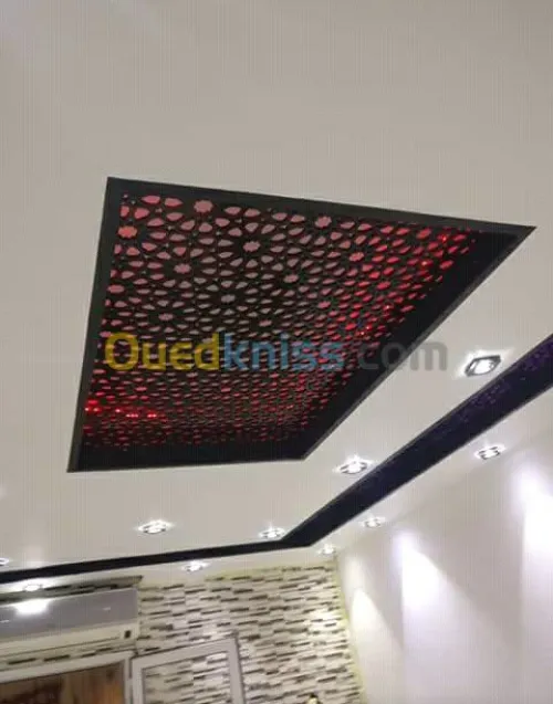 faux plafond Ba13 décoration peinture 