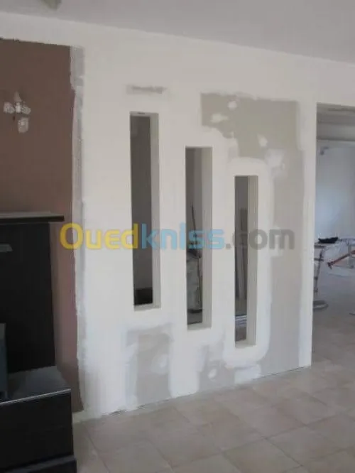 faux plafond Ba13 décoration peinture 