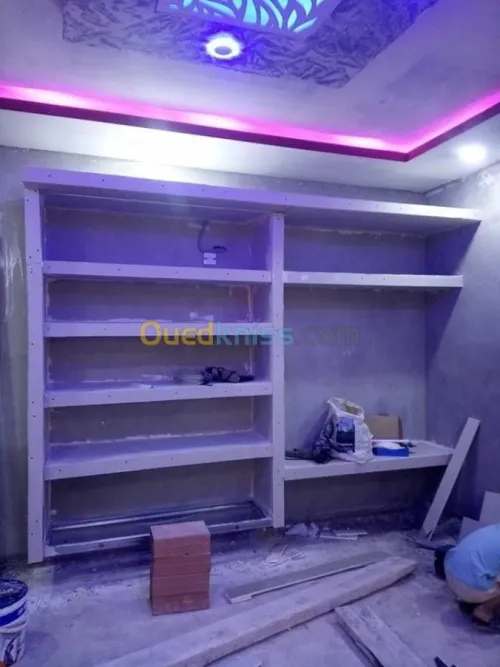 faux plafond Ba13 décoration peinture 