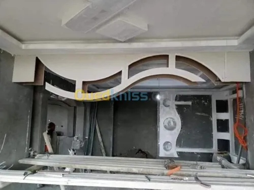 faux plafond Ba13 décoration peinture 