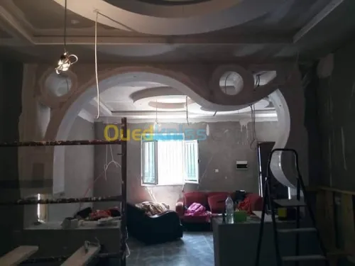 faux plafond Ba13 décoration peinture 