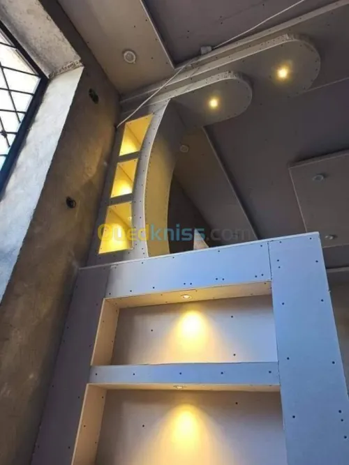 faux plafond Ba13 décoration peinture 