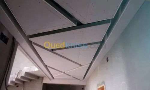 faux plafond Ba13 décoration peinture 